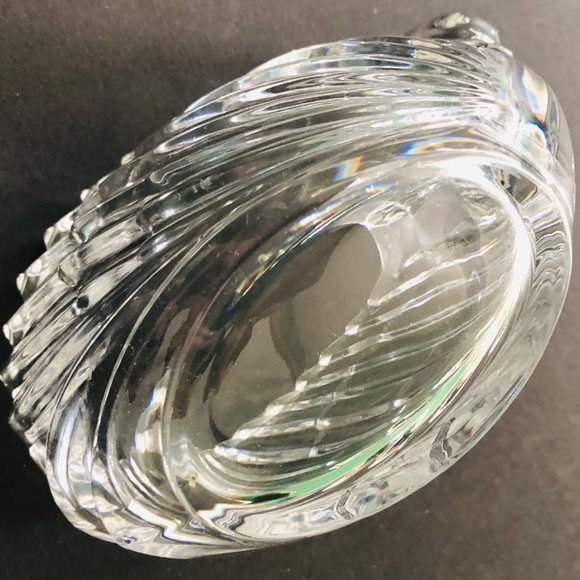 VINTAGE Crystal Swan Lead Crystal West Germany - Picture 5 of 7